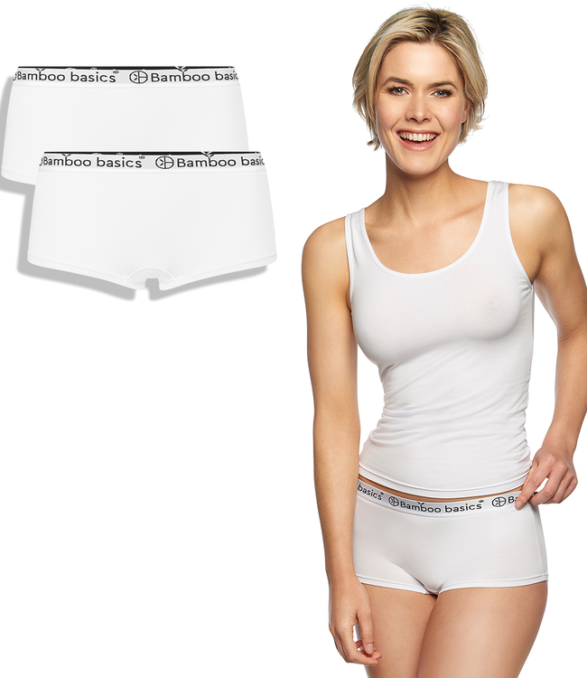 Bamboo basics hipster - Iris 2-Pack - White
