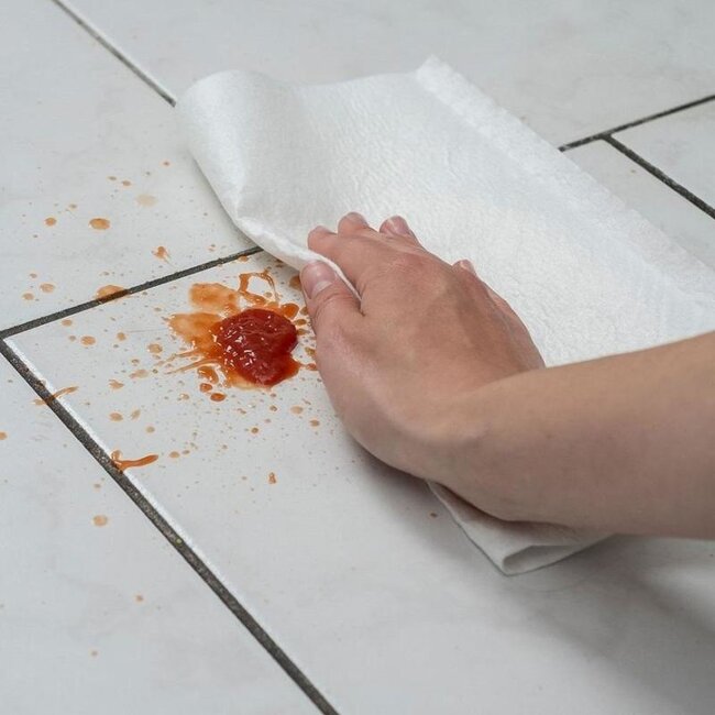 Pandoo bamboe wasbaar keukenpapier - 2 rollen