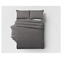 Housse de couette Bamboo Touch - Comprend 2 x taies d'oreiller - Anthracite