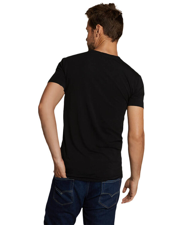 T-shirts Velo V-neck - Black - (2-pack)