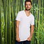 Bamboo Basics T-shirts Velo V- hals – Wit - (2-pack)