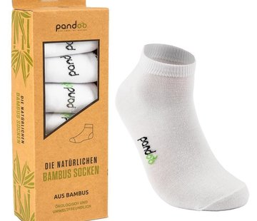 Gopandoo Sneaker socks - White - 6-Pack - Unisex