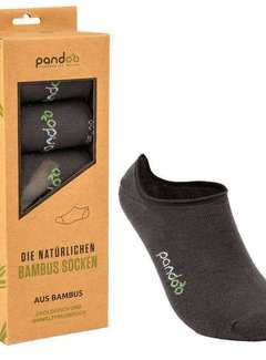 Gopandoo Footies Sokken - Grijs - 6-pack - Unisex