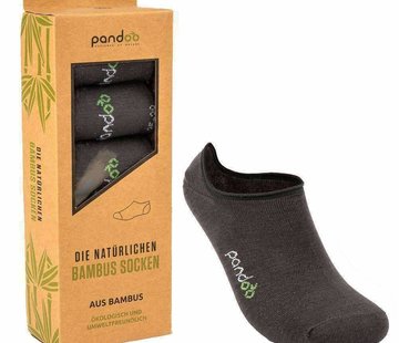 Gopandoo Footies Socks - Grey - 6-Pack - Unisex