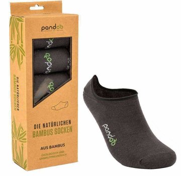 Gopandoo Footies Socks - Grey - 6-Pack - Unisex