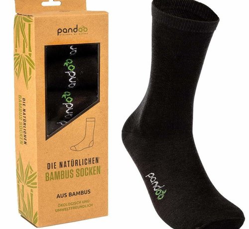 Gopandoo Business Socks - Black- 6-Pack