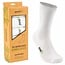 pandoo Bambus-Business-Socken - Weiß - 6er-Pack