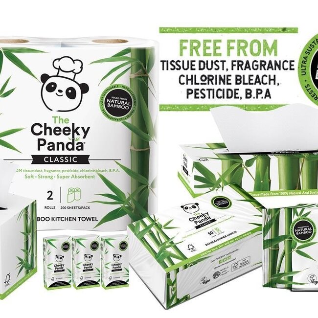 Tissues - 32 pieces - 10 Tissues per pack - Cheeky Panda