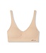 BOODY Bamboe vormgevende crop beha met padding - Roze