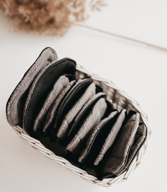 Bambaw - Bamboe Wasbare Inlegkruisjes - Set van 5 - Moderate Flow