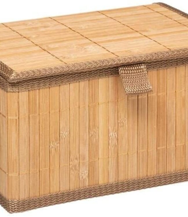 Natuurlijke bamboe mandjes 3-delig  van het merk Five®