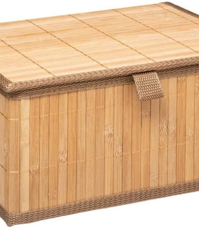 Natuurlijke bamboe mandjes 3-delig  van het merk Five®