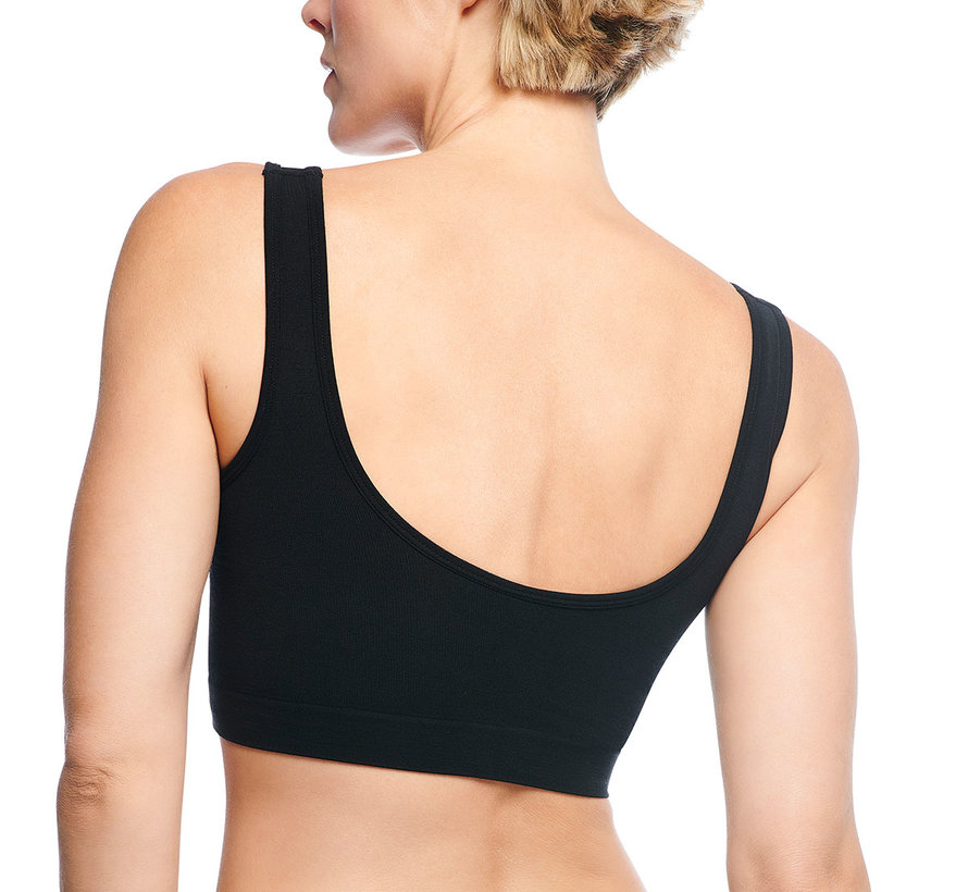 Seamless Bra Nova (2-pack) - Black