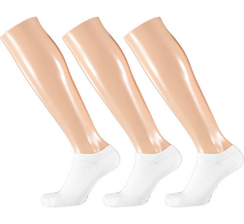 Sokken Apollo Bamboo ankle socks - White - 3 Pack - Unisex