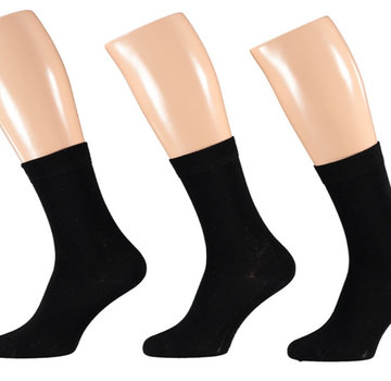 Apollo Apollo Business Socks - Black- 3 Pack