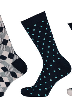 Apollo Apollo Women's Thermo Socks - Fashion Print - 3 Pack