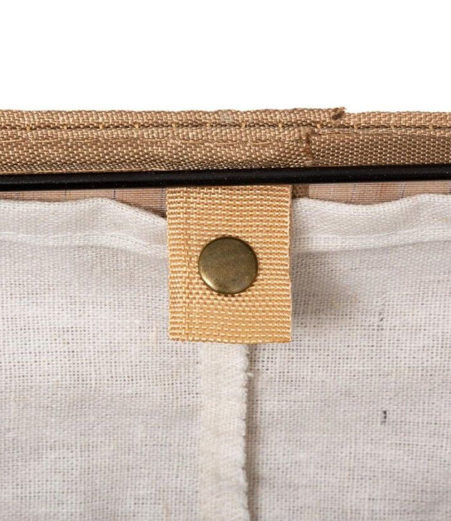 Naturel bamboe wasmand -  40 x 30 x 50 cm - 60 liter