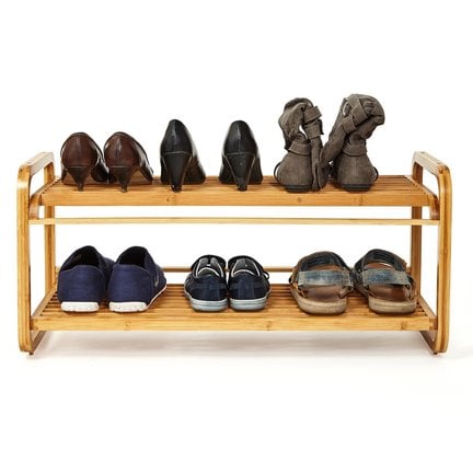 Sustainable bamboo shoe cabinets for sale at Koning Bamboe