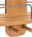 Shower rack from Bamboo - without drilling - Atmosphere