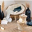 Side tables of Bamboo & Hemp - Ibiza Boho style - Natural
