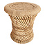 Side tables of Bamboo & Hemp - Ibiza Boho style - Natural