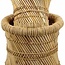 Side tables of Bamboo & Hemp - Ibiza Boho style - Natural