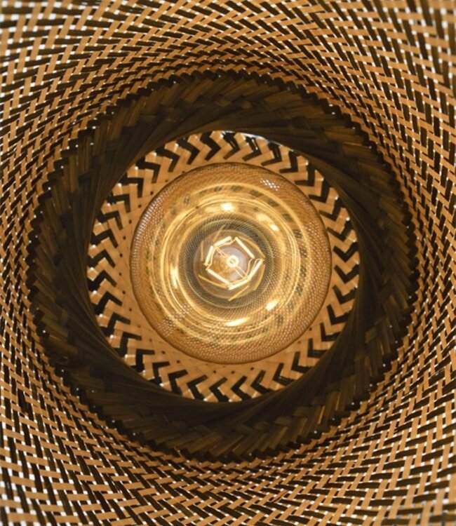 Bamboo hanging lamp Kalimantan - Different sizes