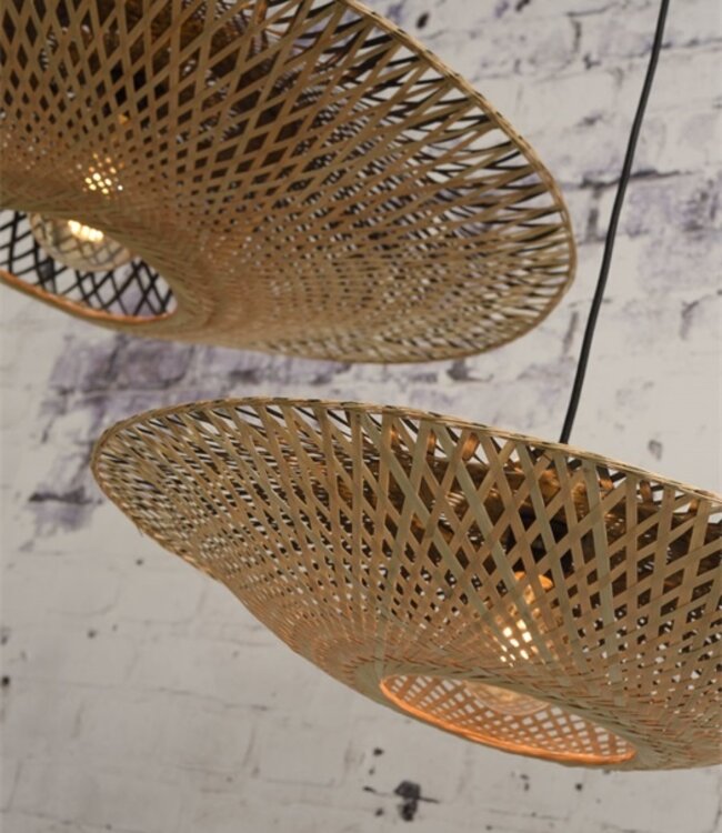 Bamboo hanging lamp Kalimantan - Different sizes