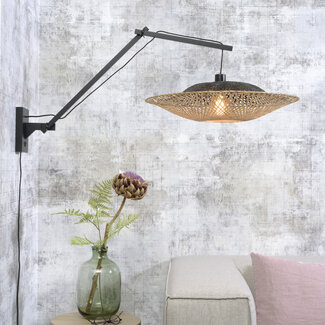 Good & Mojo Wandlamp Kalimantan - Good&Mojo - Zwart