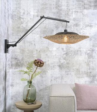 Good & Mojo Wandlamp Kalimantan - Good&Mojo - Zwart
