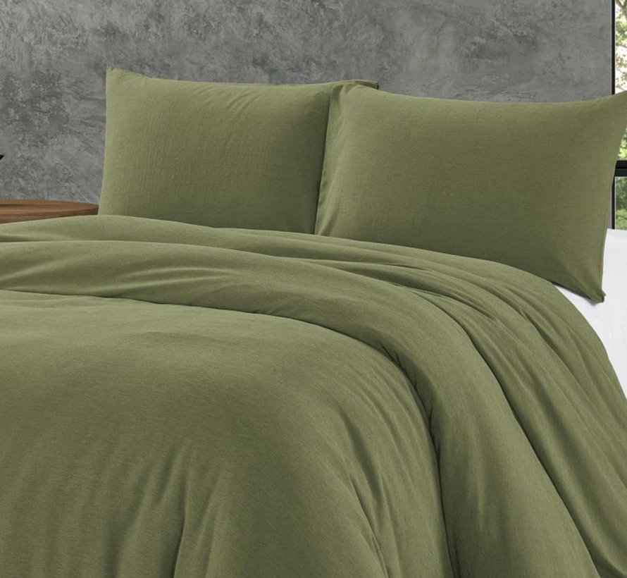Bamboo Touch Duvet Cover - Includes 2 x pillowcase - Green