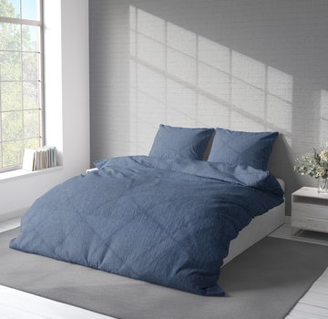 Zensation Bamboo Touch Housse de couette Bamboo Touch - Comprend 2 x taies d'oreiller - Bleu