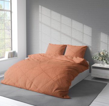 Zensation Bamboo Touch Housse de couette Bamboo Touch - Comprend 2 x taies d'oreiller - Orange