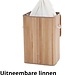 Natural bamboo laundry basket - 40 x 30 x 50 cm - 60 liters