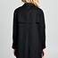 Zwarte jas met zakken gemaakt van 100% Lyocell - Renee collection