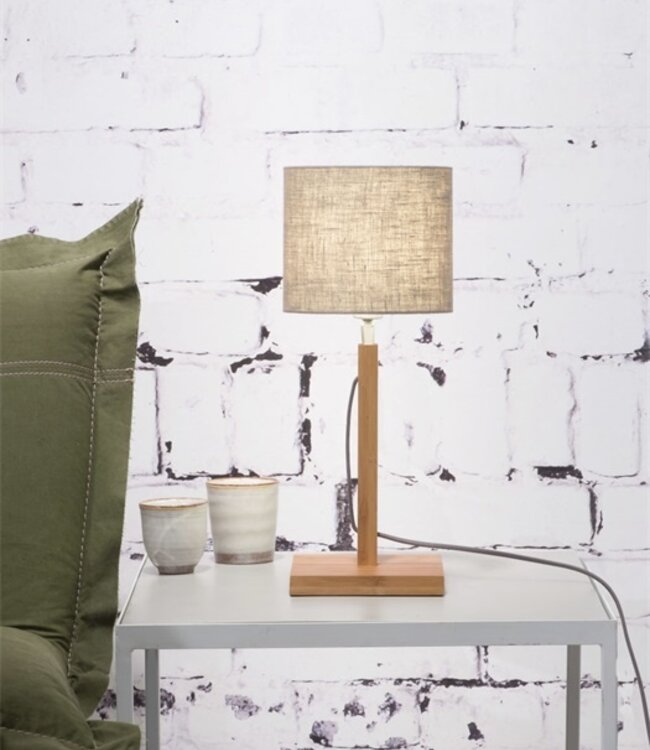 Table lamp Fuji - Good&Mojo - Natural Bamboo