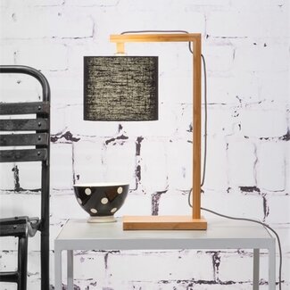 Good & Mojo Table lamp Himalaya - Good&Mojo - Bamboo/Linen