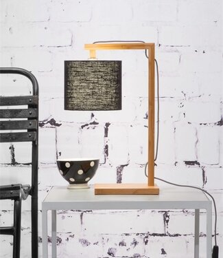 Good & Mojo Table lamp Himalaya - Good&Mojo - Bamboo/Linen