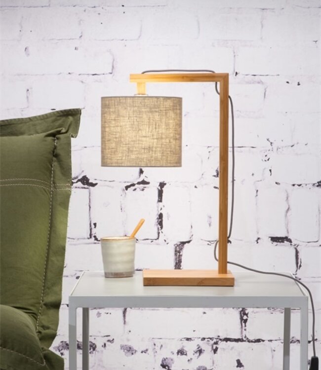 Table lamp Himalaya - Good&Mojo - Bamboo/Linen