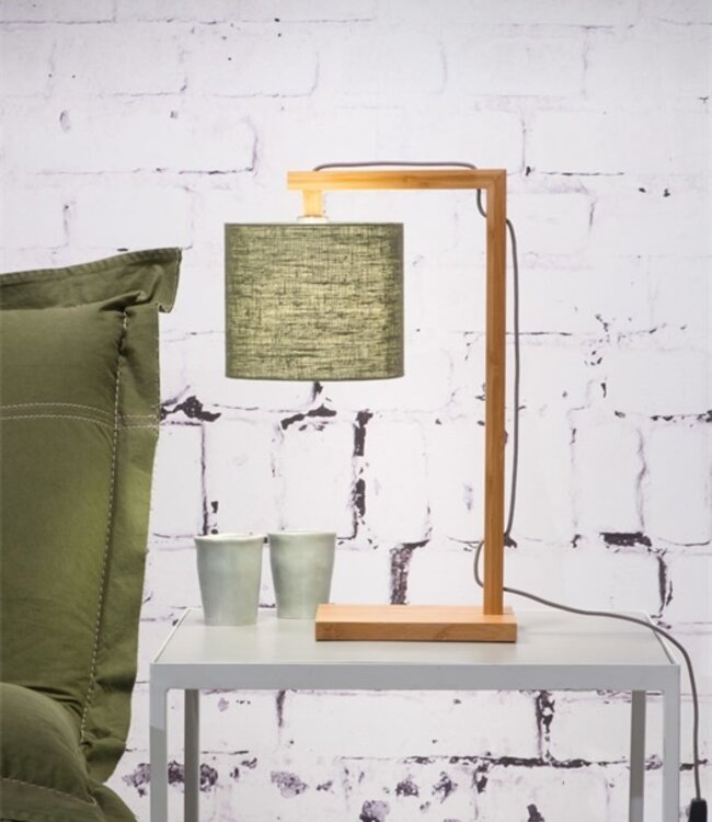 Table lamp Himalaya - Good&Mojo - Bamboo/Linen