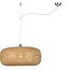 Pendant lamp Palawan - Good & Mojo - Bamboo - Available in Natural/Black and White