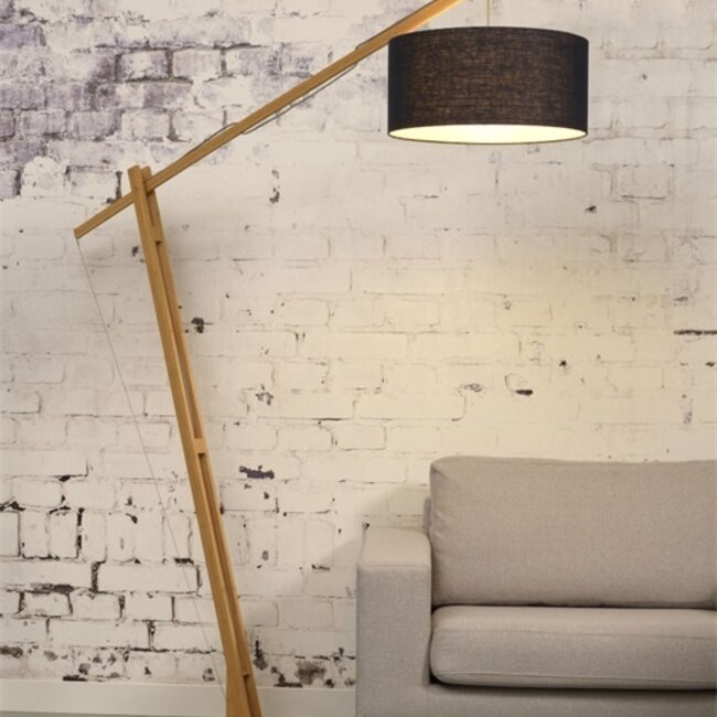 Vloerlamp Montblanc - Good&Mojo - Bamboe/linnen
