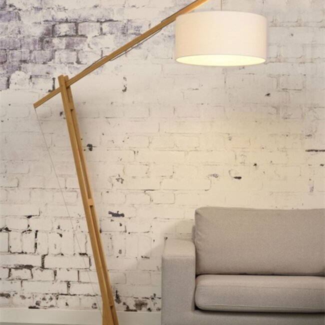 Floor lamp montblanc - Good&Mojo - Bamboo/linen