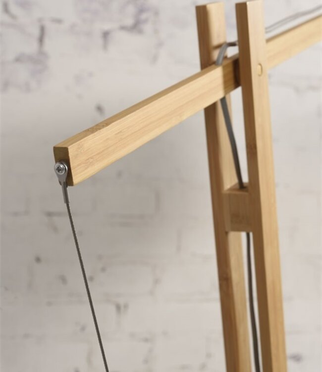 Floor lamp montblanc - Good&Mojo - Bamboo/linen
