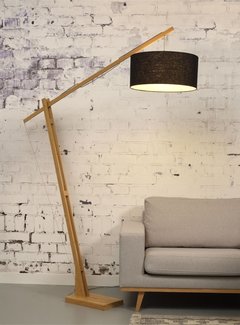 Vloerlampen Vloerlamp Montblanc - Good&Mojo - Bamboe/linnen