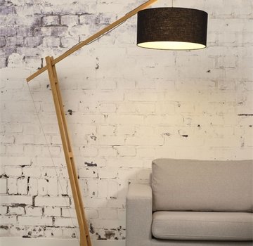 Good & Mojo Floor lamp montblanc - Good&Mojo - Bamboo/linen