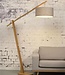 Vloerlamp Montblanc - Good&Mojo - Bamboe/linnen