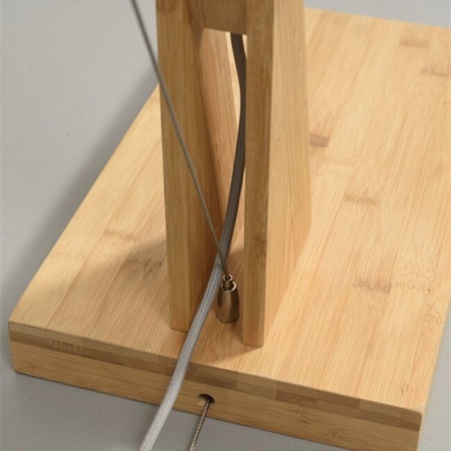 Floor lamp montblanc XL - Good&Mojo - Bamboo/linen