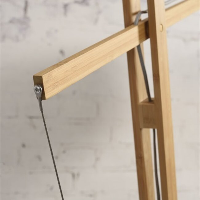 Floor lamp montblanc XL - Good&Mojo - Bamboo/linen