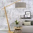 Floor lamp montblanc XL - Good&Mojo - Bamboo/linen